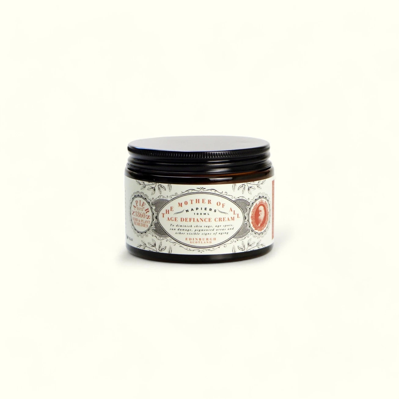 Napiers Age Defiance Cream - Hyaluronic Acid & Vitamin C - Natural Face Lift