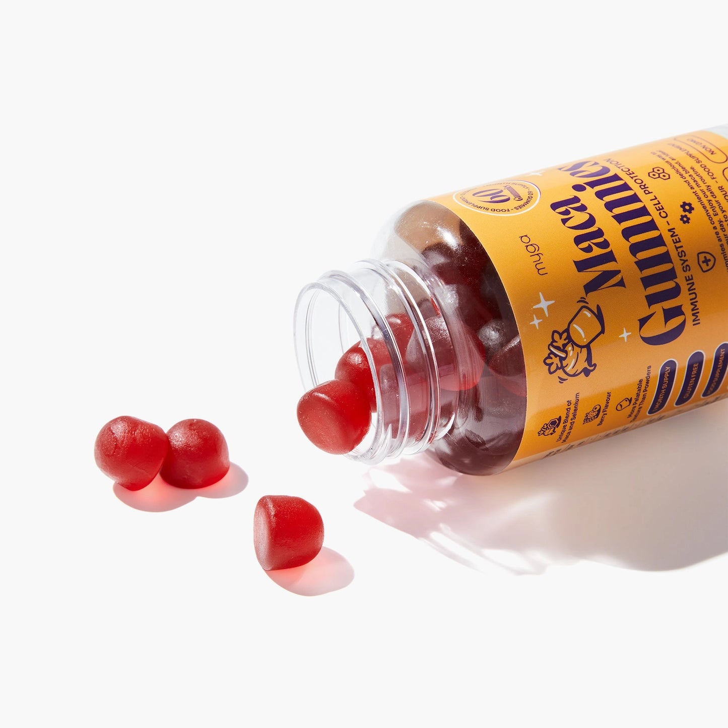 Myga Maca Gummies – Vegan Berry Energy & Balance Support
