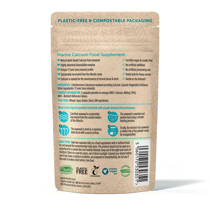 Together Health Seaweed Calcium - 72 Trace Minerals - 60 Vegan Capsules
