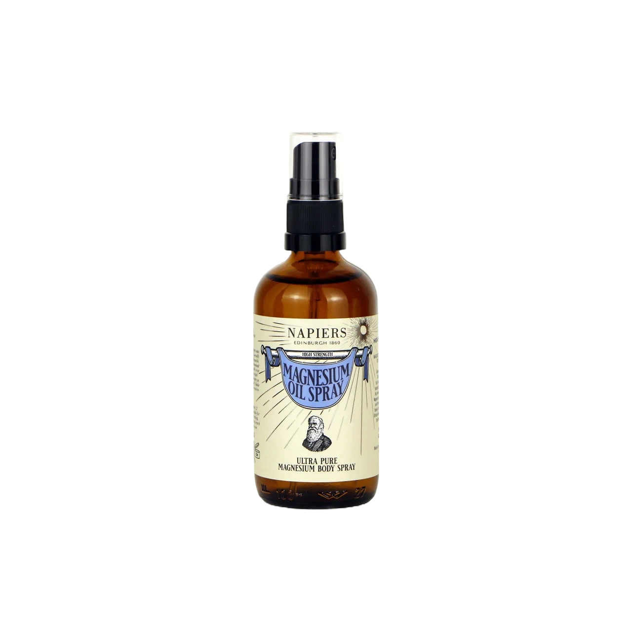 Napiers Magnesium Oil Spray - High Strength Body Spray For Muscles And Sleep