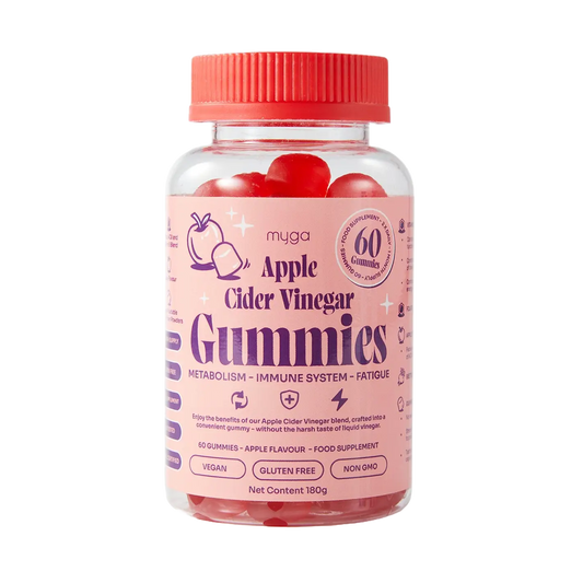 Myga Apple Cider Vinegar Gummies – Apple Flavour Metabolism & Energy Support