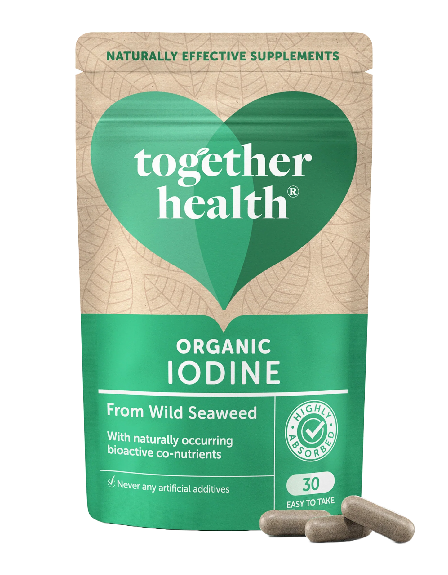 Together Health Organic Iodine - 30 Capsules