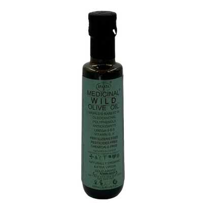 Sparta Green Label EVOO 2025/6 New Harvest Organic Wild Extra Virgin Olive Oil