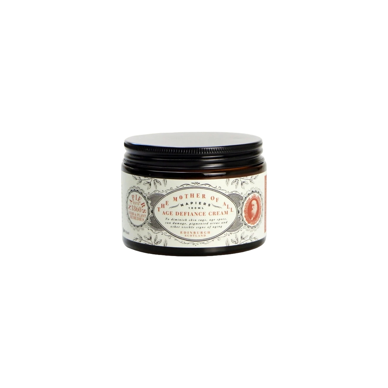 Napiers Age Defiance Cream - Hyaluronic Acid & Vitamin C - Natural Face Lift