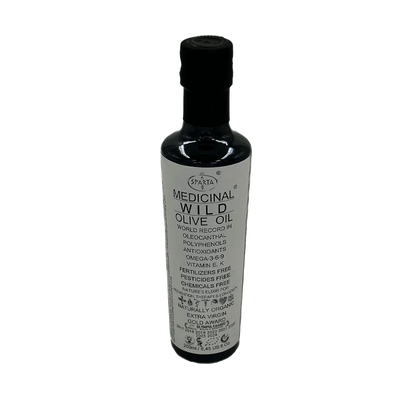 Sparta White Label - Medicinal Organic Wild Extra Virgin Olive Oil