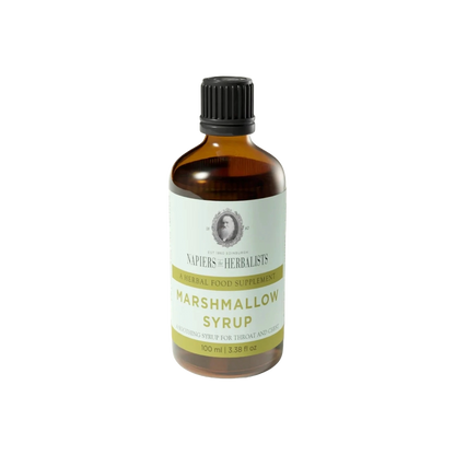 Napiers Marshmallow Syrup 100ml - Soothing Throat Chest & Irritable Stomach