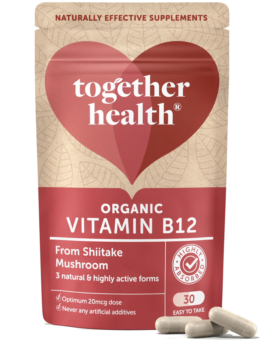 Together Health Organic Vitamin B12 from Mushrooms - 30 Capsules