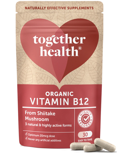 Together Health Organic Vitamin B12 from Mushrooms - 30 Capsules