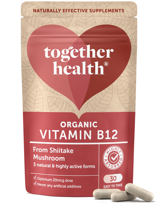 Together Health Organic Vitamin B12 from Mushrooms - 30 Capsules