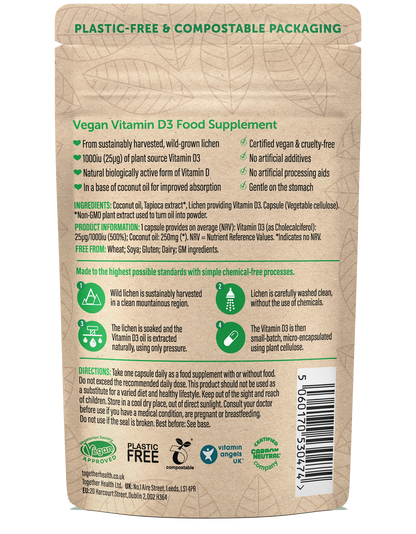 Together Health Vitamin D3 - 30 Capsules