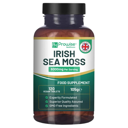 Irish Sea Moss Tablets High Strength 6000mg