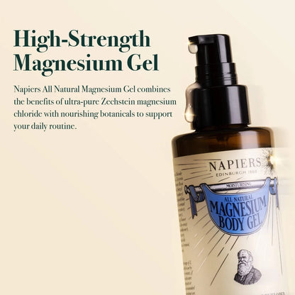 Napiers Magnesium Body Gel | High Strength 500mg | Natural Muscle & Sleep Suppor