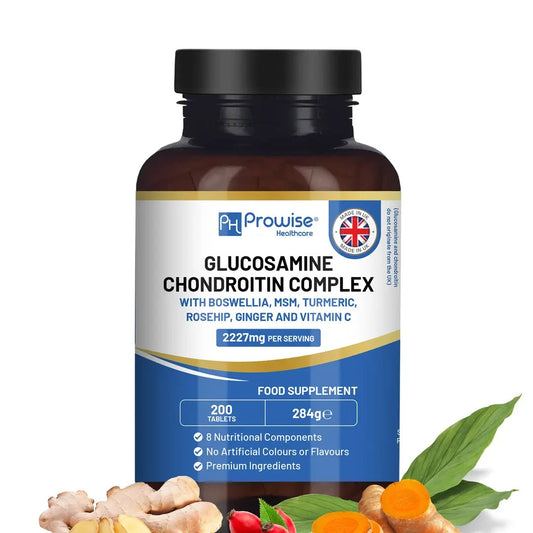 Glucosamine and Chondroitin Complex – 200 High Strength Tablets